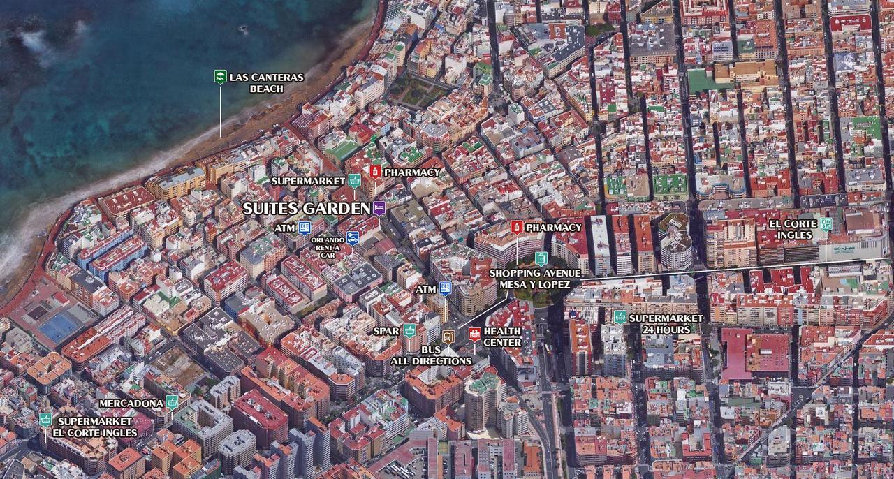 Suites Garden Loft Roy Lichtenstein Las Palmas de Gran Canaria Exterior foto